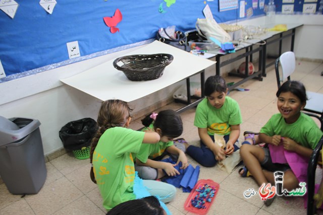 مدارسنا الابتدائية تنعش بالفعاليات ضمن مخيم  صيف الصداقة  والاقبال يزداد 